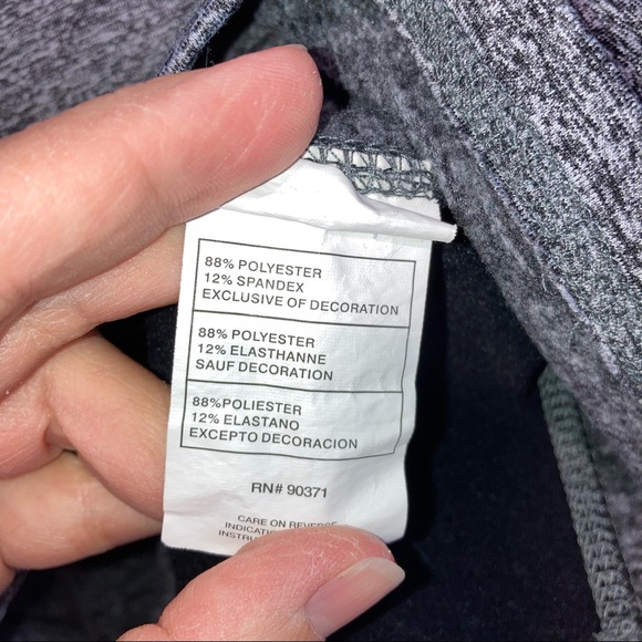 Universal Studios Black & Gray Long Sleeve 1/4 Zip Small Sweater - Picture 8 of 12